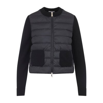 MONCLER 女士针织衫 9B00036M1131999 AW2025 黑色