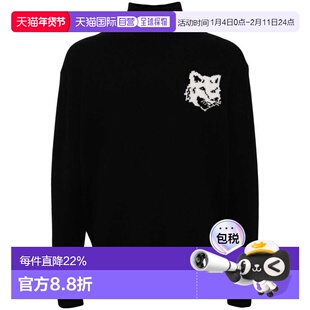 1h可退 香港直邮MAISON KITSUNE 男士 高领毛衫 NM00807KM0329