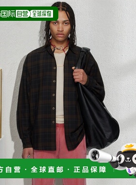 1小时内可退 香港直邮Our Legacy 男士 黑色 & 棕色 Borrowed 衬