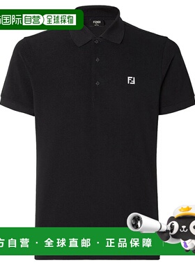 香港直邮FENDI 男士衬衫 FY0985AUA5F0QA1NERO SS2026 黑色