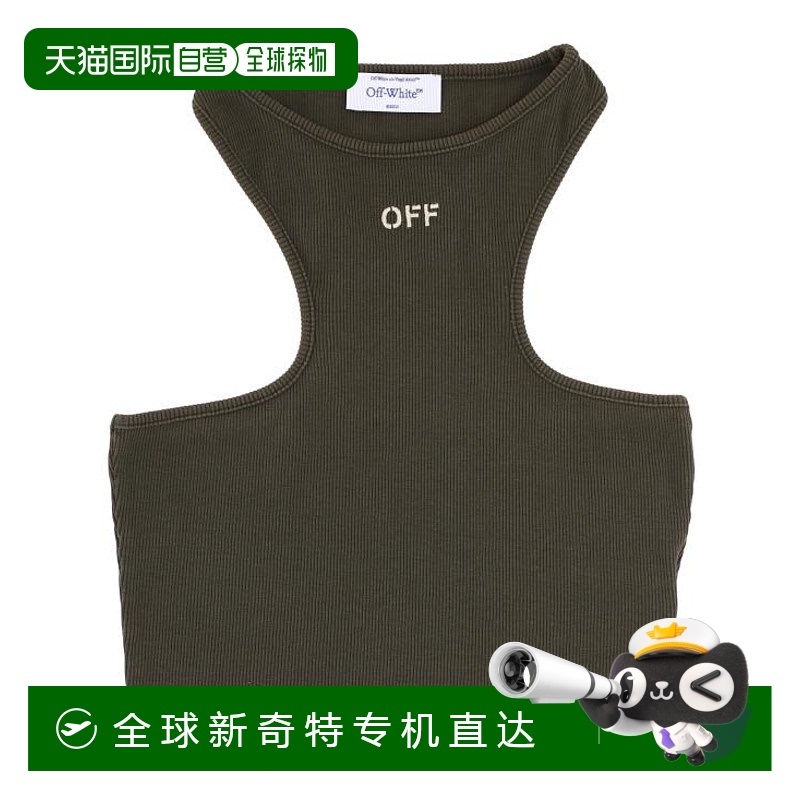 韩国直邮OFF WHITE25SS短袖T恤女OWAD086S25JER002 5401WASHED CH