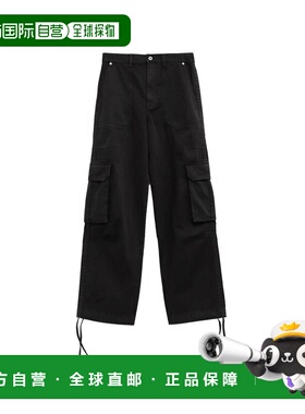 1h可退 香港直邮LOEWE 罗意威 男士 工装裤 H526Y04WIS black黑色