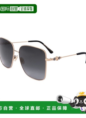 自营Jimmy Choo 女士 Hester 59 毫米太阳镜 - 金色 美国奥莱直发