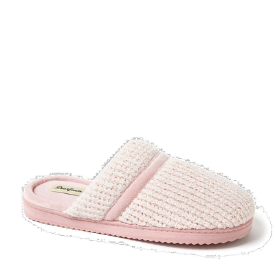 自营Dearfoams 女式 Serena Marled Chenille Scuff - 淡紫红色