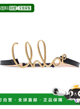 香港直邮Chloe 蔻依 女士 Iconic 小號皮帶 CHC24AC066SFB牛皮