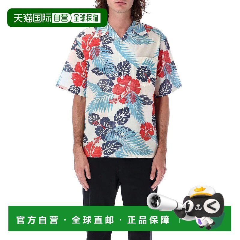 香港直邮PRADA 男士衬衫 25PUCS41416YPF0E7D SS2025 花色 Prada