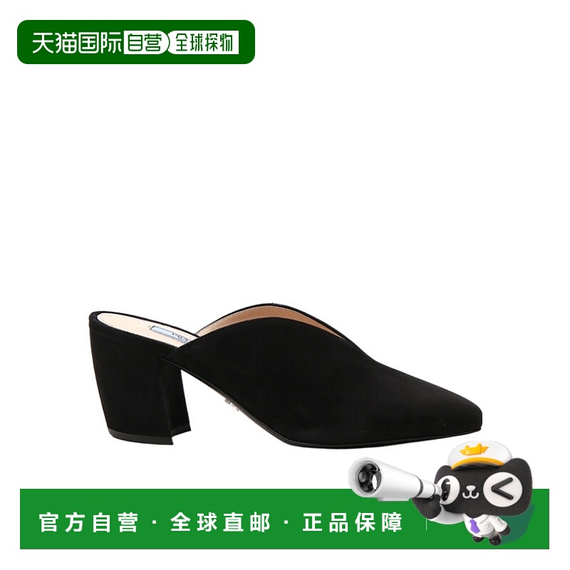 香港直邮Prada 包脚穆勒高跟鞋 1S618L008F0002