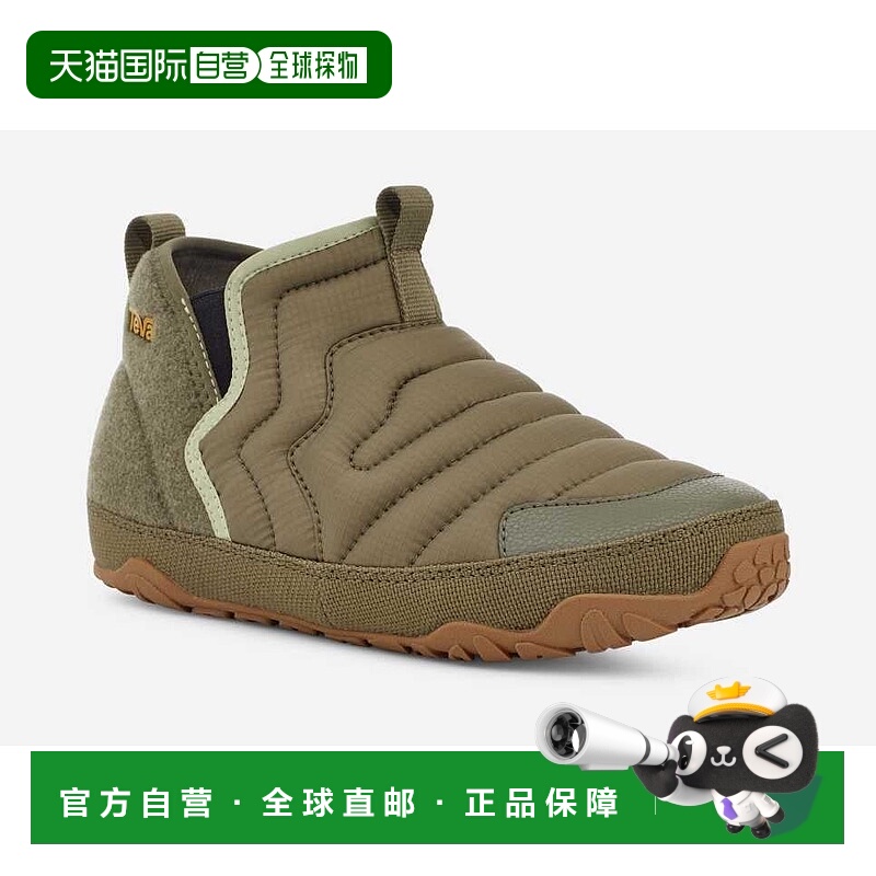 自营 Teva ReEmber Terrain中靴女式焦橄榄色徒步鞋JOBB1599-绿色