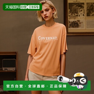 高级感 百搭舒适 韩国直邮COVERNAT 公用T恤CO2402ST02SM高档时尚