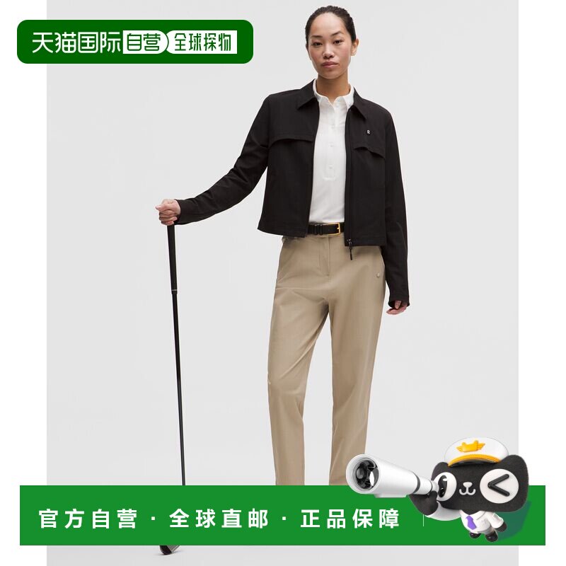 日本直邮lululemon 女士 弹力斜纹 高尔夫裤 *亚洲版型 裤子 高尔图片