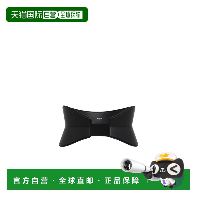 1h可退 香港直邮ALAIA 女士腰带 AA1C111MCA314999 SS2025 黑色 F