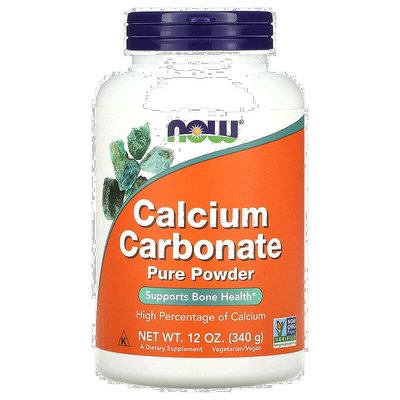 香港直发Now诺奥富含碳酸钙粉补钙强化骨骼健康340克易吸收