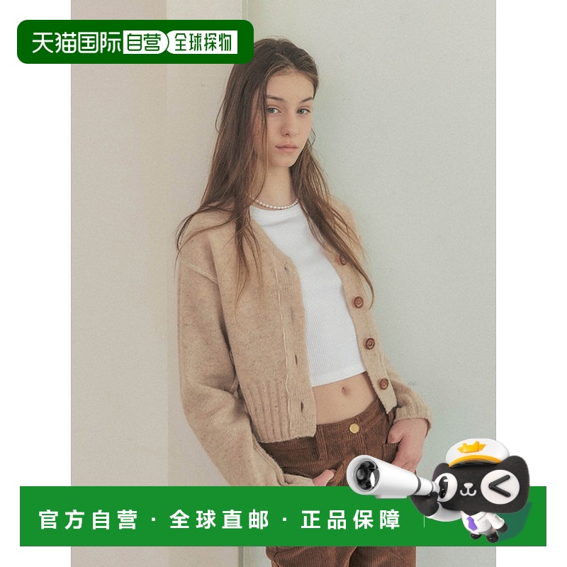 韩国直邮LEMEME法式新款浪漫休闲复古气质女款针织衫306094854