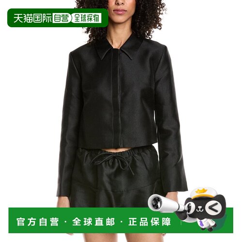 自营Amanda Uprichard Verity Jacket - black 美国奥莱直发外套