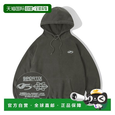 韩国直邮FILLUMINATE 公用连帽衫Overfit Sportix Pigment Hoodie
