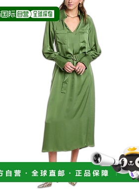 自营 Ramy Brook Cecilia 连衣裙 - 绿色 美国奥莱直发