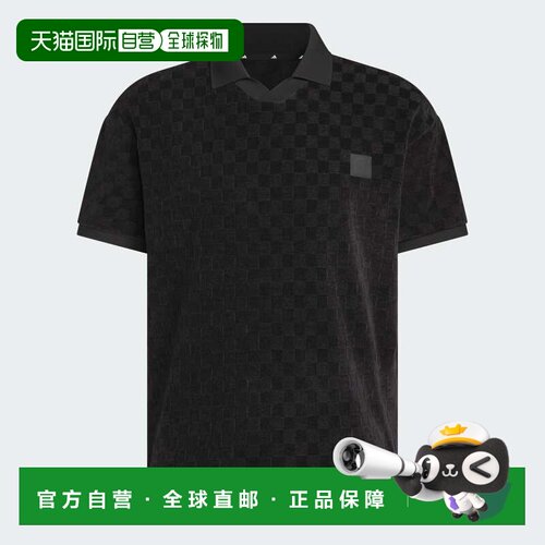 日本直邮Adidas/阿迪达斯休闲套头宽松透气短袖Polo衫男款 KG9985