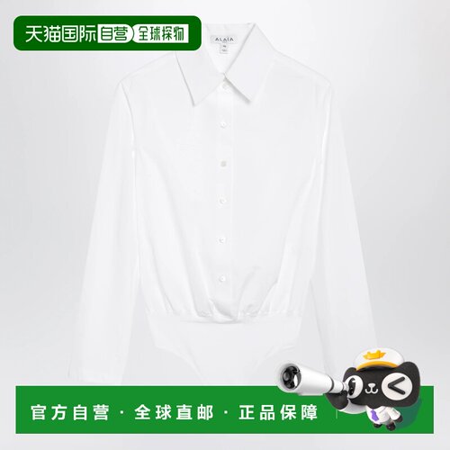 欧洲直邮ALAIA 女士衬衫 AA9C1030T611DCO000 AW2【付后1h可退】