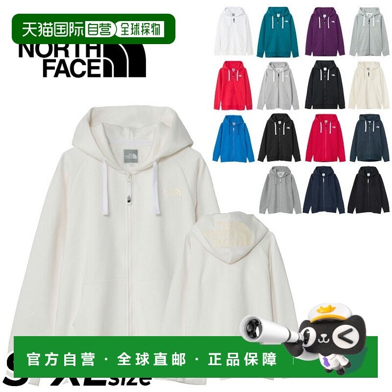 日本直邮The North Face 女士 Rearview 全拉链连帽衫 (NTW12442)