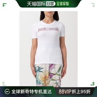 就是卡沃利 女士 Just T恤 76PAHE06CJ112 Cavalli 香港直邮潮奢