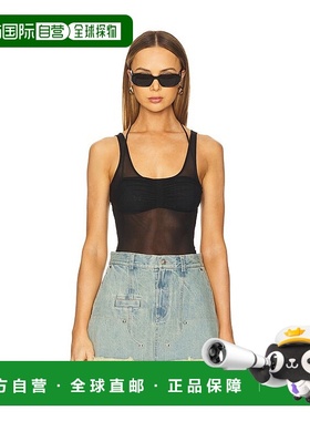 1h可退 香港直邮潮奢 Private Policy 女士 比基尼网纱上衣 25020