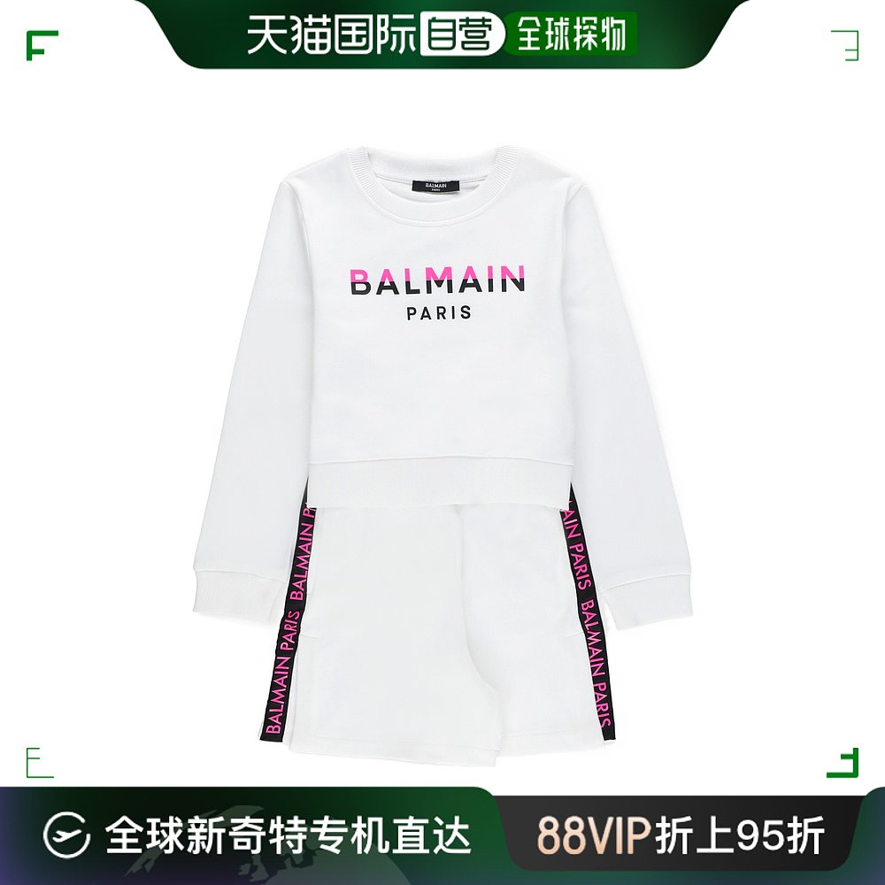 香港直邮BALMAIN女童套装 BU3A70Z0001100FU