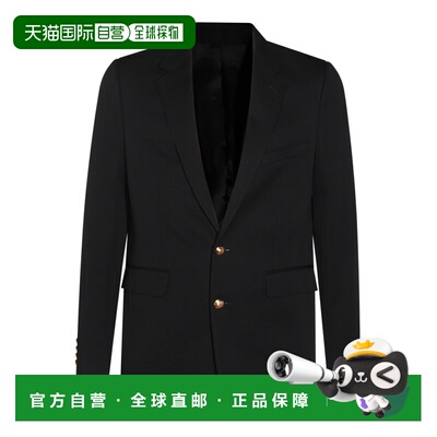 香港直邮CELINE 男士夹克 2V481092D38NO 黑色 AW2024外套