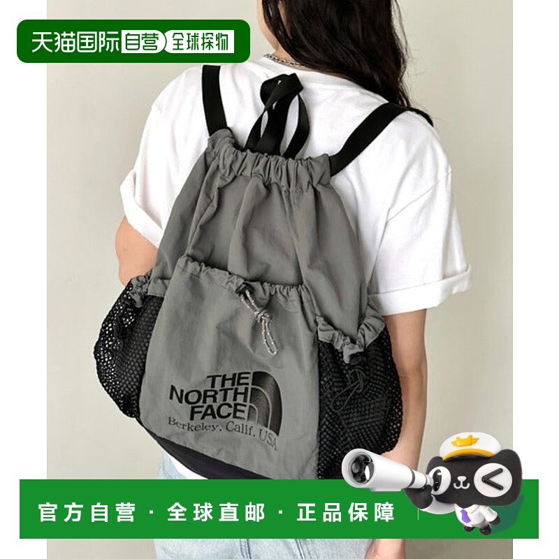 日本直邮THE NORTH FACE LINDEN MESH GYM SACK 轻量网眼双肩包单