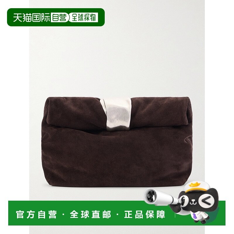 1h可退 香港直邮Staud 女士 Cuff 绒面革手包 H26R2015UNESPR