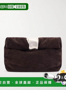 1h可退 香港直邮Staud 女士 Cuff 绒面革手包 H26R2015UNESPR