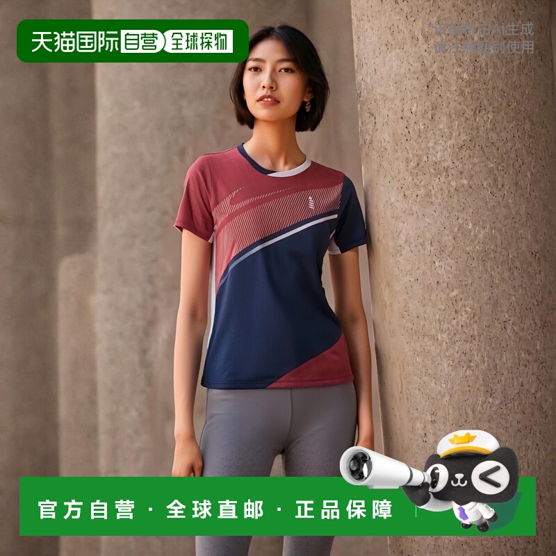 日本直邮GOSEN 女士羽毛球比赛上衣羽毛球软式网球运动服竞技用品