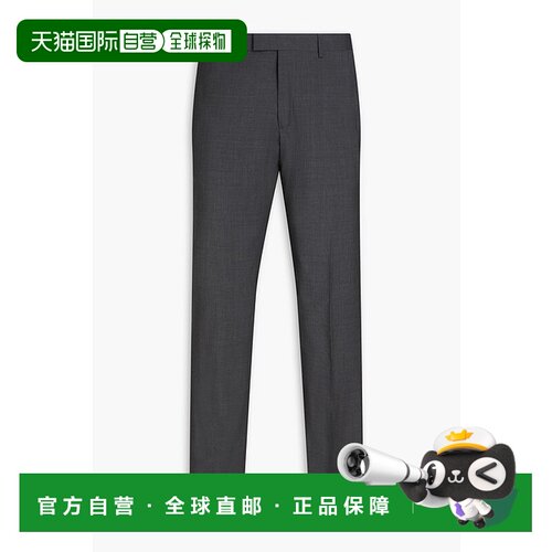 1h可退 香港直邮潮奢 Sandro 男士 suit 羊毛长裤 SHPPA01332GRIS