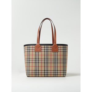 潮奢 Burberry 巴宝莉 女士 Briar bag 托特包(canvas check an