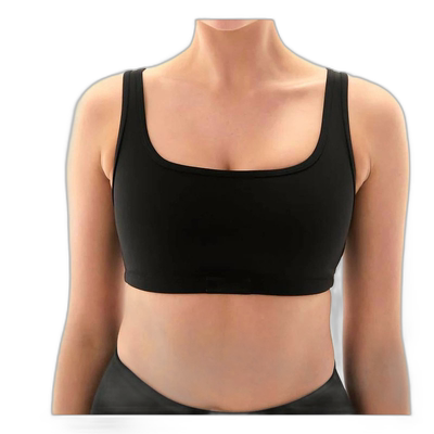 自营 p.e. nation黑色 Amplify 运动胸罩 - 黑色 美国奥莱直发