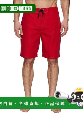 自营Hurley One Only 2.0 Boardshorts Mens Red 21