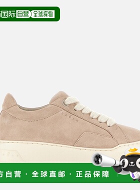 自营欧洲直邮Hogan Chamallow粉色运动鞋