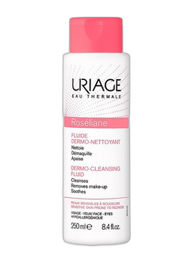 欧洲直邮Uriage/依泉红血丝玫瑰洁肤露250ml/瓶洁面卸妆正品清洁