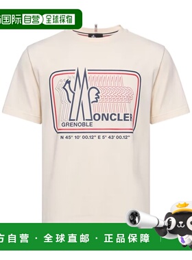香港直邮MONCLER 男士T恤 L10978C000098790F034 SS2026