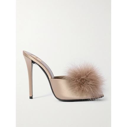 Saint Laurent 圣罗兰 女士 露趾高跟凉鞋 8071439QNBZ
