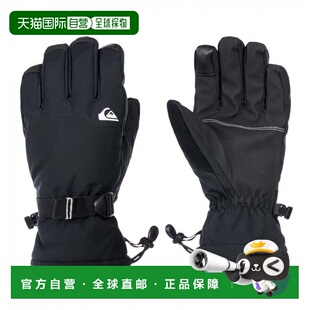 日本直邮Quiksilver 滑雪板手套MISSION GLOVE系列五指手套