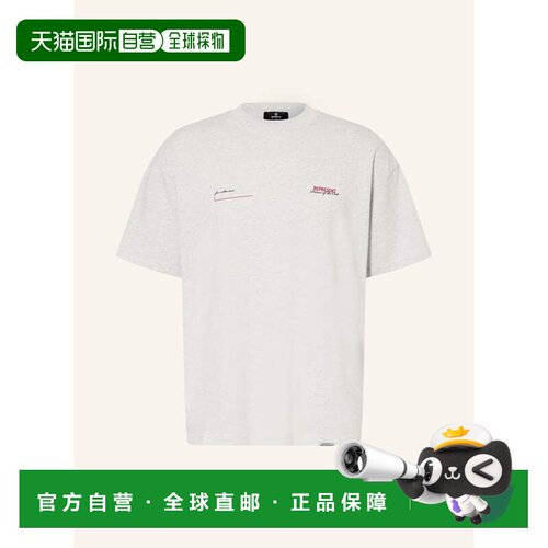 香港直邮Represent 男士T恤 100164311911000 CO 灰支付后1h可退