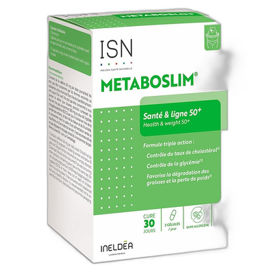 欧洲直邮法国Ineldea纤体胶囊90粒 美体素9.0实验室控体加速燃烧