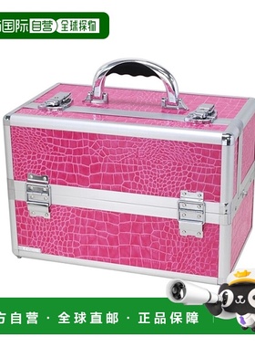 自营 TZ Case TC-07 PA Mini Pro 化妆盒,粉红鳄鱼 美国奥莱