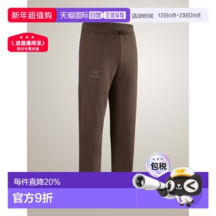 欧洲直邮Arc'teryx 始祖鸟 EMBLEM JOGGER 抓绒束脚休闲长裤 男装