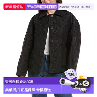 自营lafayette 148 new yorkLafayette 148纽约绗缝丝绸混纺夹克-