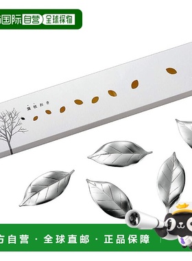 【日本直邮】Nagao 筷子架 山茶花叶枝架 5 件套礼品 银色 日本制