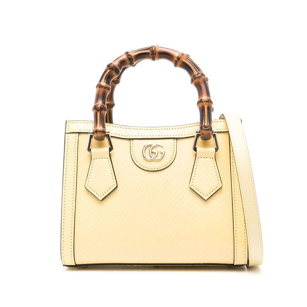 GUCCI 女士手提包 702732LAADZ7542 SS2025 黄色