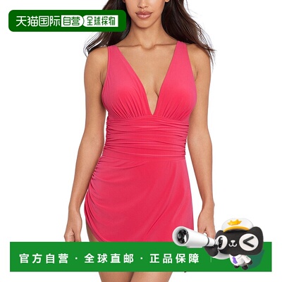 自营Magicsuit Celine One-Piece - Red 美国奥莱直发泳衣