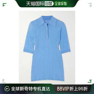 香港直邮潮奢 Carven 卡纷 女士 羊毛Polo衫 6241V2401001