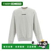 香港直邮Jil J20010 J47GU0001 Sander 徽标圆领卫衣